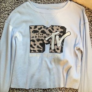 Cropped MTV tshirt